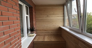 Отделка, остекление, утепление балконов в Белой Калитве от 204 руб. м/2.