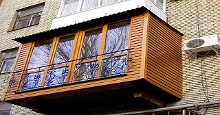Внешняя отделка балкона Белая Калитва цена от 1019 руб. м/2.